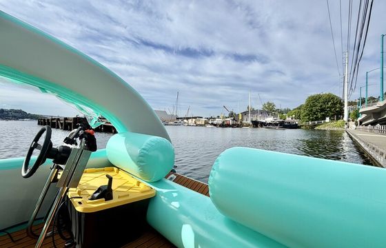 Cruise Lake Union - 15ft Electric Inflatable Boat No Experience Needed