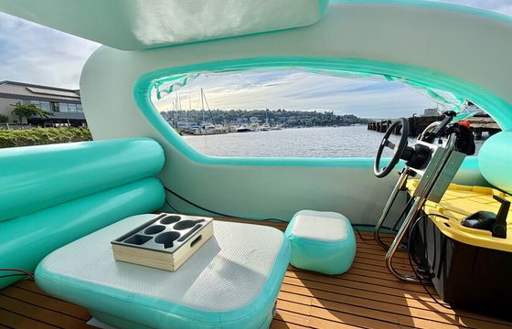 Cruise Lake Union - 15ft Electric Inflatable Boat No Experience Needed