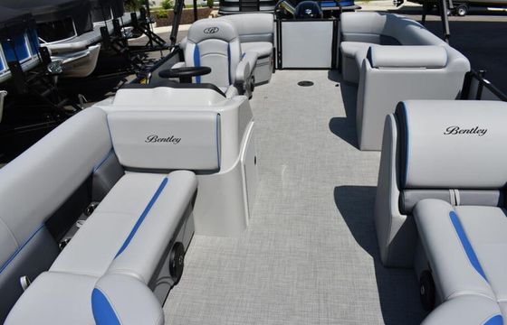 New Bentley Pontoon Boat - Easy to Maneuver and Park