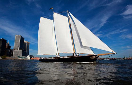 Discover NYC in Style: Sail Aboard a 105' Beauty with Room for 76!