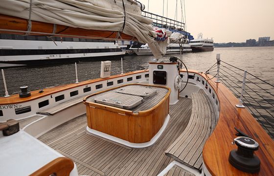 Discover NYC in Style: Sail Aboard a 105' Beauty with Room for 76!