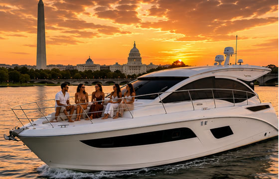 Luxury Sea Ray Sundancer Yacht Experience | Brunch, Celebration