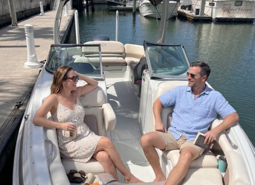 Luxury Crownline ES6 XS w/ Captain • Sandbar and Sunset Cruises