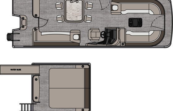Top Deck w/ Slide Tritoon
