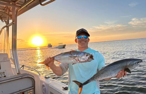 Cobia 24 Ft. Center Console boat for Cruising or Fishing with captain
