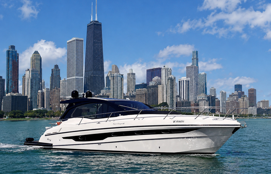 Once of the most unique charter yachts to arrive in Chicago