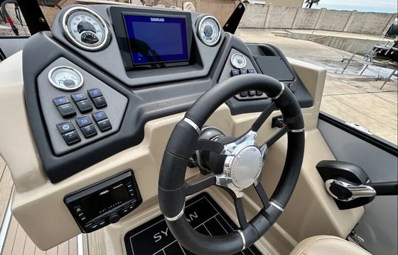 2025 Sylvan 24' Tritoon 12 People 250HP