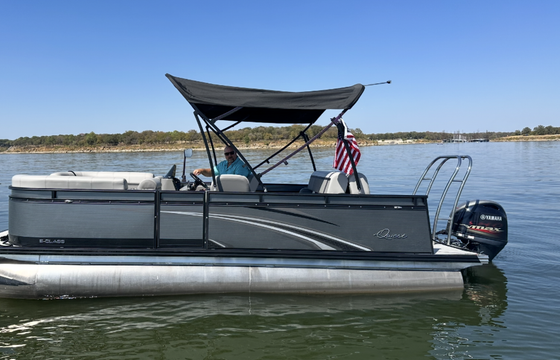 The Perfect Party Barge for a great day of fun and sun!