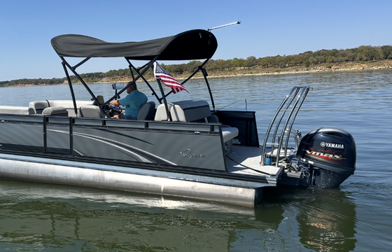 The Perfect Party Barge for a great day of fun and sun!