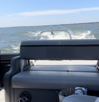 The Perfect Party Barge for a great day of fun and sun!