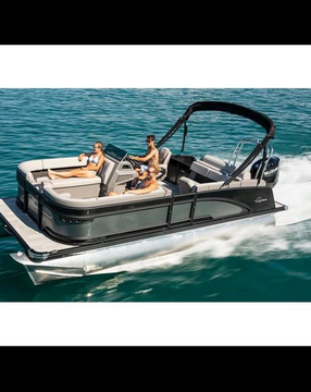 The Perfect Party Barge for a great day of fun and sun!