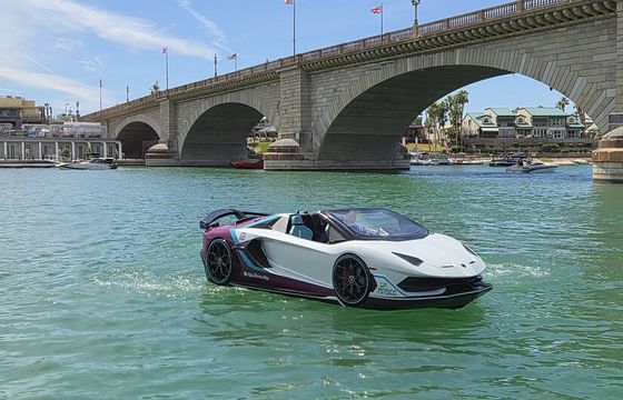 Lamborghini Jet Car — Lake Bartlett.