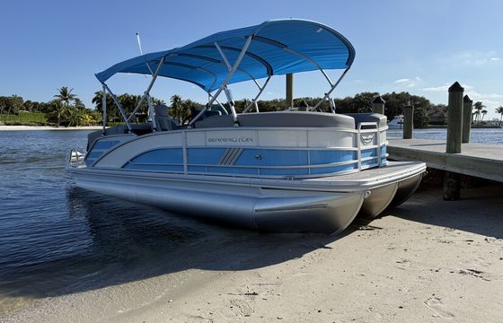 New Luxury Tritoon • Captain • Jupiter Sandbars • Peanut Island