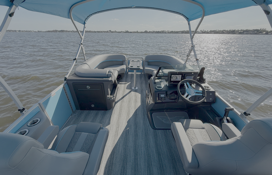 New Luxury Tritoon • Captain • Jupiter Sandbars  • Peanut Island