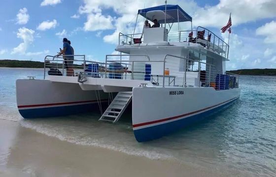 54' Luxury "Miss Lora" Catamaran Sandbar Charter in Key West!