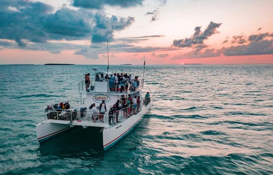 54' Luxury "Miss Lora" Catamaran Sandbar Charter in Key West!