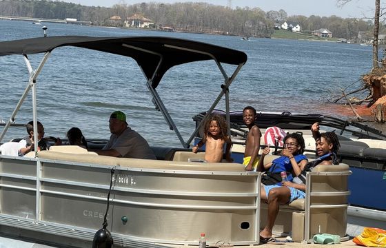 Come enjoy the day on beautiful Luxury Tritoon