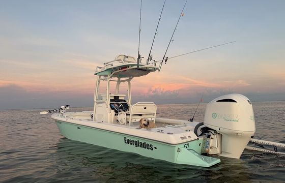 Luxury Fishing & Sandbar Adventures aboard the Everglades w Captain