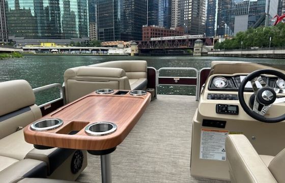 Godfrey Marine Sweetwater 22' Tritoon Charter with Licensed Captain