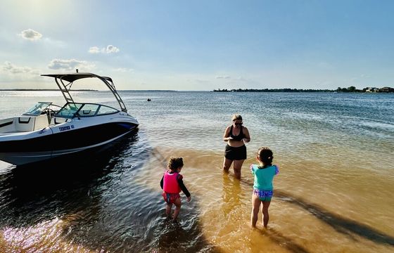 Family Jet Boat – Lake Conroe, Houston.