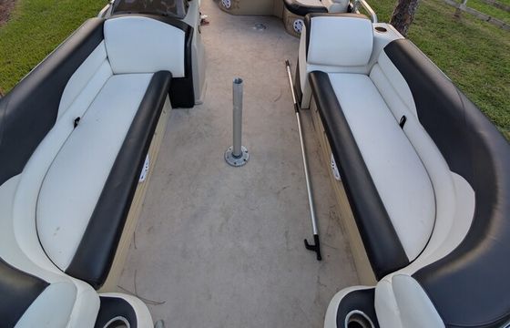 Custom Party Pontoon with Jet Ski Option Premium Sound Fuel Included