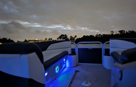 Custom Party Pontoon with Jet Ski Option Premium Sound Fuel Included