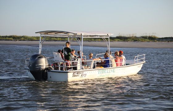 Sandbars &amp; Swimming: 3-Hour Boat Cruise from Folly Beach