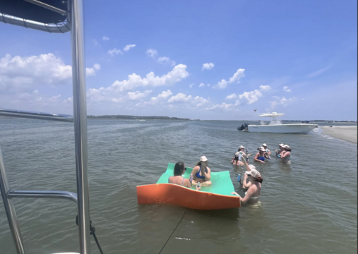 Sandbars &amp; Swimming: 3-Hour Boat Cruise from Folly Beach