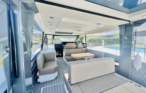 Escape to Lake Erie's Horizon: Charter the Saxdor 400 GTO!