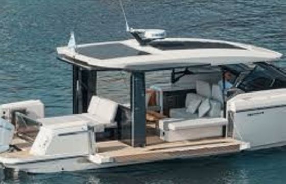 Escape to Lake Erie's Horizon: Charter the Saxdor 400 GTO!