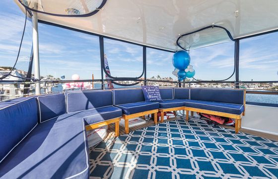 30-Passenger Luxury Yacht for Harbor Cruises in Huntington Beach