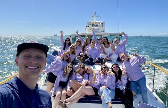 30-Passenger Luxury Yacht for Harbor Cruises in Huntington Beach