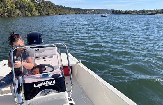 Mako Fish and Picnic Skiff – Dates, Fishing, Exploring Austin