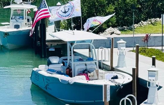 Rent/take a Captained Tour on this 26' SeaFox! Fishing trips offered!