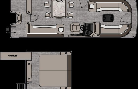 Top Deck w/ Slide Tritoon