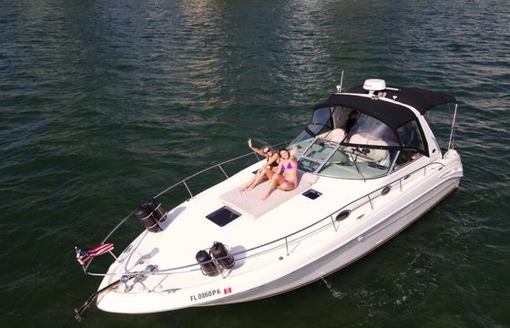 37ft Sea Ray Sundancer Yacht in Miami, Florida!