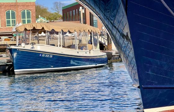 Explore Newport Harbor in a fully-electric Duffy 22