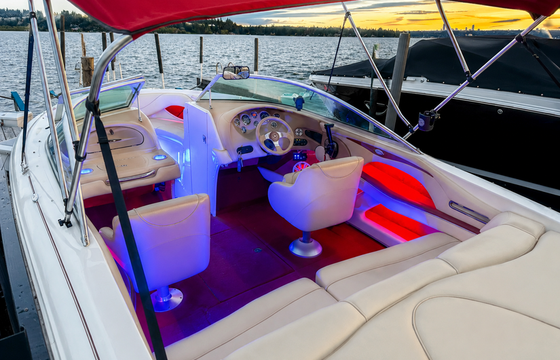 Sunset-Ready 21' Sea Ray — Bluetooth, Bimini, Cruising + Tubing Add