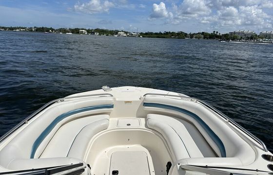Hurricane SunDeck 237 with Yamaha 250 seating for up to 12