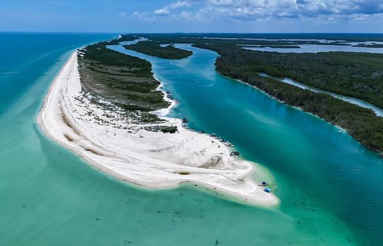 Naples Boat Rental – 21ft 10 passenger Pontoon | Keeywaydin Island