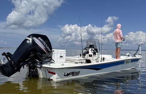 Captain Your Own Flats Adventure | 17ft Mako Pro Skiff (75HP)
