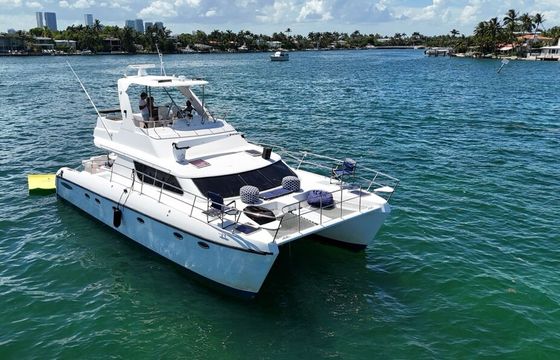 Beutiful 45Ft Catamaran with 2 Jet skis Included in Miami for up to 13