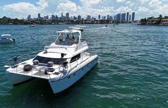 Beutiful 45Ft Catamaran with 2 Jet skis Included in Miami for up to 13