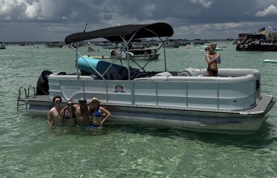 Crab Island 2024 Bentley Luxury Pontoon Boat, with 115HP motor!