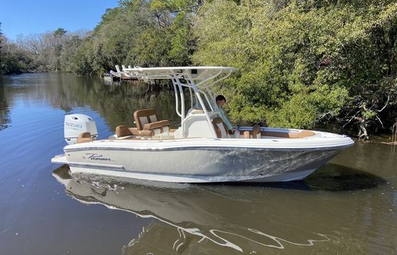 Perfect for sandbar parties, dolphin watching, and cruising Charleston
