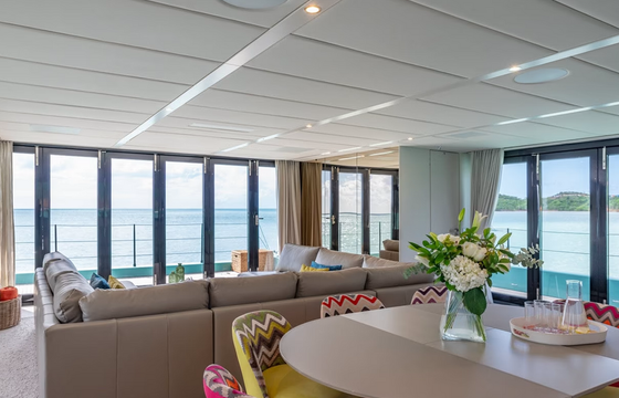 70ft Sunreef Power Catamaran | Blue