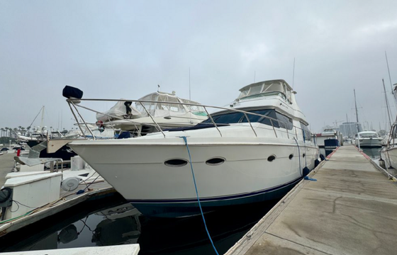 53' Carver Voyager Motor Yacht with Two Galleys and AC in LA