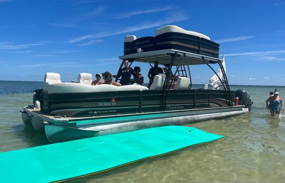 Ultimate Party Boat HUGE areas for dancing and CUSTOM sound system