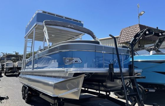 Folsom Lake Experience Double Deck Leisure &amp; Slide Party Pontoon
