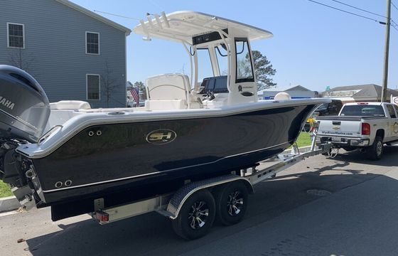 27’ Center Console | Garmin + Joystick | Wildwood FishSandbar & Cruise